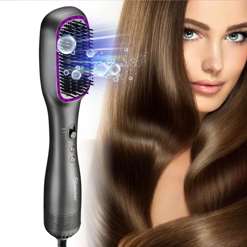 alisador cabelo inteligente escova  estilo modelador e volumizador ferro plano multifuncional condicionamento iônico ​