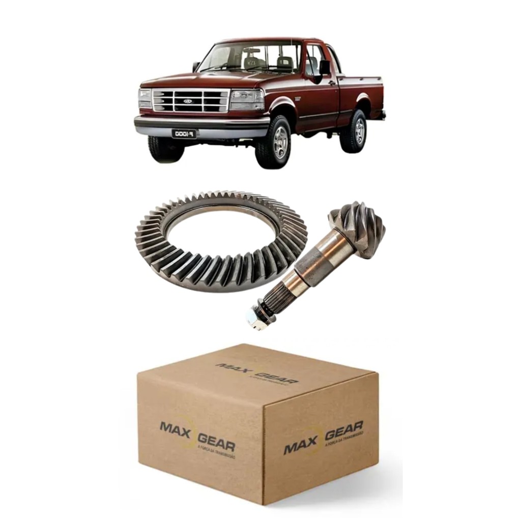Coroa e Pinhão 11x47 F1000/S10 1996 até 1999 Max Gear