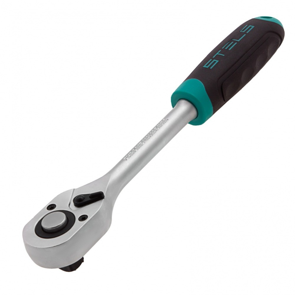 Chave catraca reversível 1/2" com cabo emborrachado - 1402755 Stels