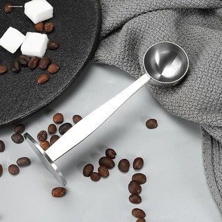 Prensa de café em pó colher quantitativa dupla utilização de aço inoxidável imprensa em pó colher máquina de café italia