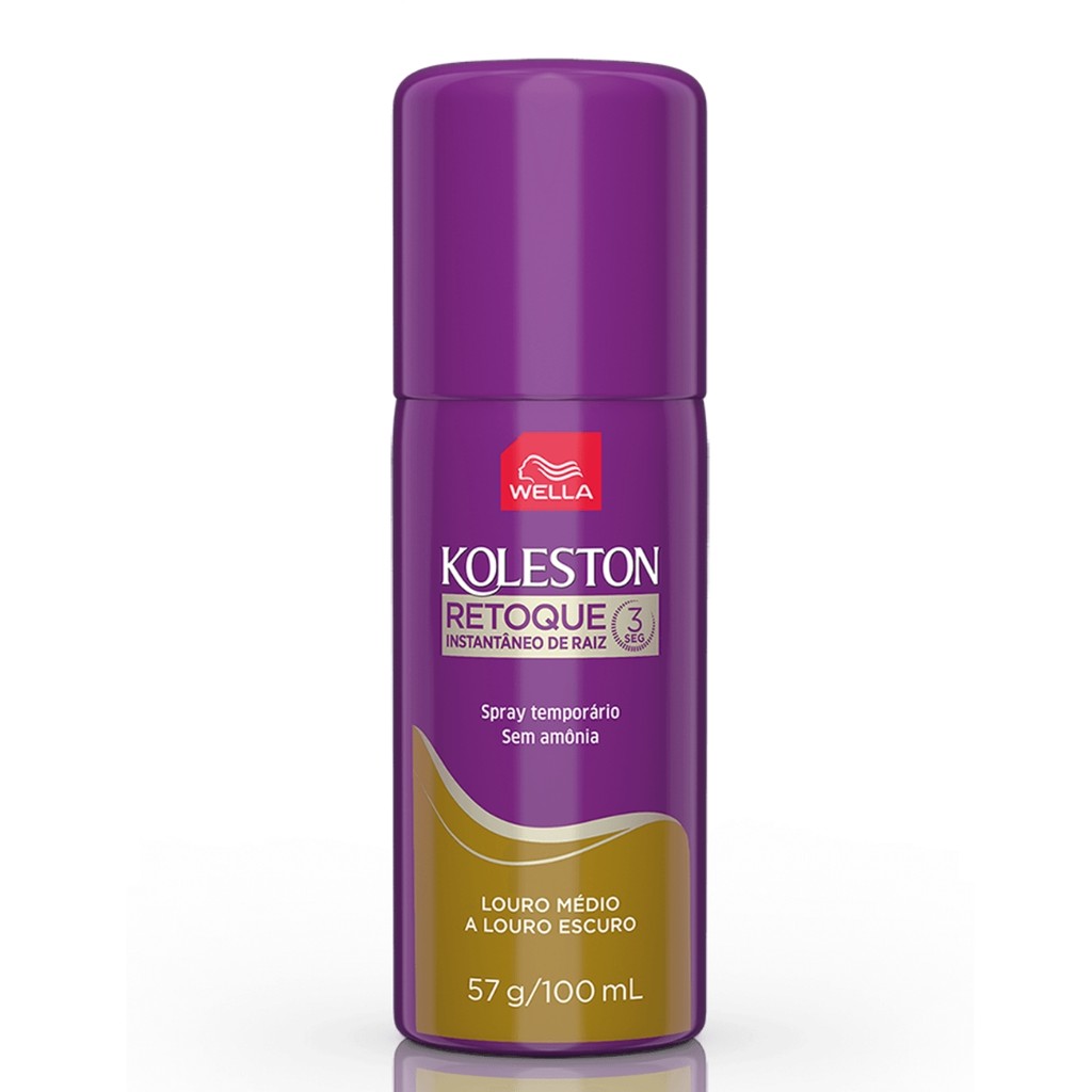 TINTA SPRAY KOLESTON RETOQUE WELLA 100ML - LOURO ESCURO