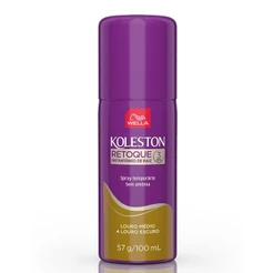 TINTA SPRAY KOLESTON RETOQUE WELLA 100ML - LOURO ESCURO