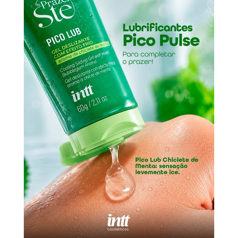 Gel Deslizante Lubrificante Beijável Pico Lub By Prazer Ste 65g Intt