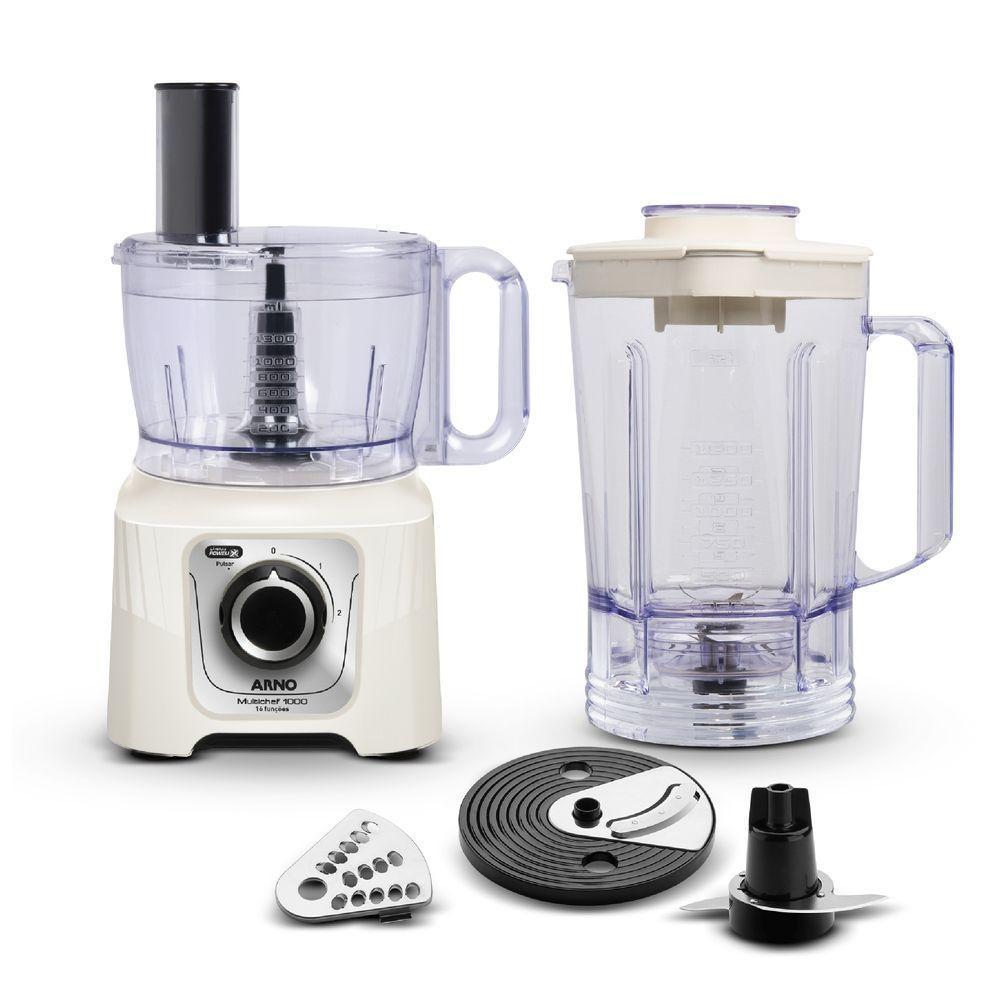 Multiprocessador Arno MP62 16 Funções 1000W Marfim 220V