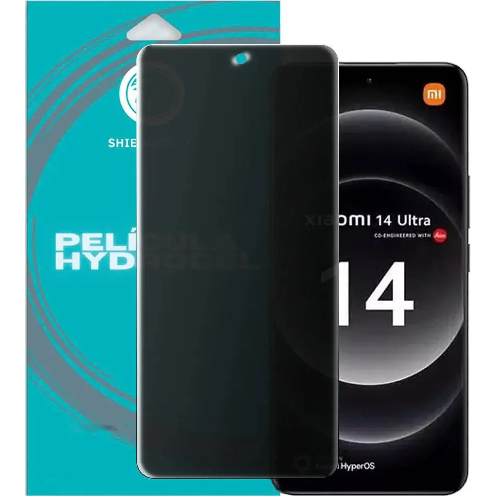 Película Xiaomi 14 Ultra Privacidade Shieldforce Gel 1x Tela
