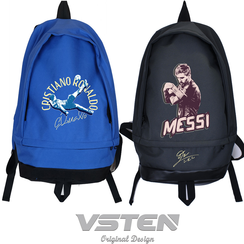 VSTEN Design Original C Romesi Bolsa de Treinamento de Futebol Mochila Bolsa Escolar Mochila de Estudante