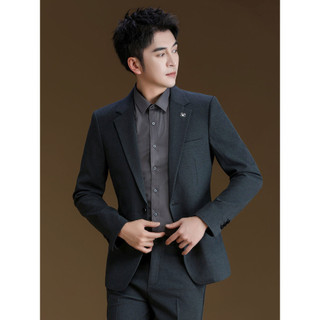 POWO terno masculino primavera outono negócios Casual terno Formal não-ferro fino-ajuste noivo padrinhos terno vestido d