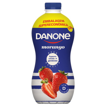 Danone Morango Iogurte Líquido