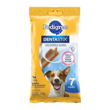 Petisco Pedigree Dentastix Cuidado Oral Para Cães Adultos Raças Pequenas