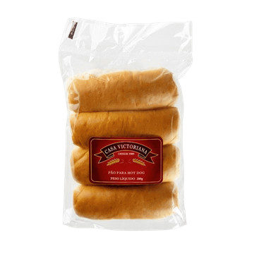 Casa Victoriana Pão para hot-dog 200g