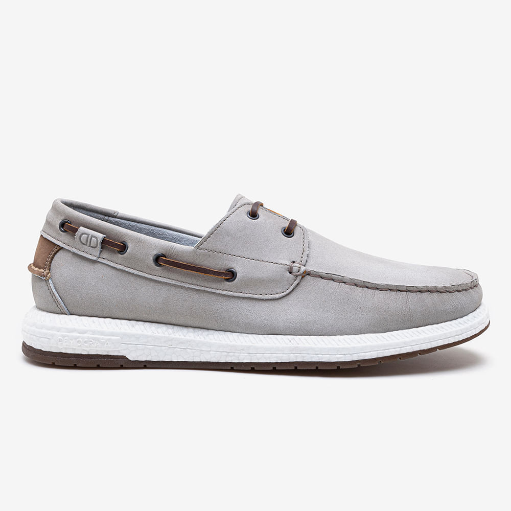 Mocassim Flop Pulse Cinza
