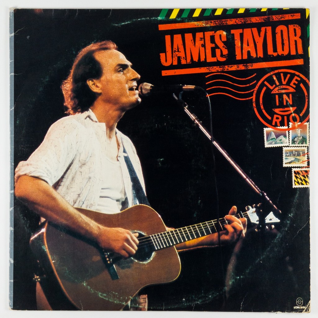 Disco Vinil LP James Taylor Live in Rio D1643