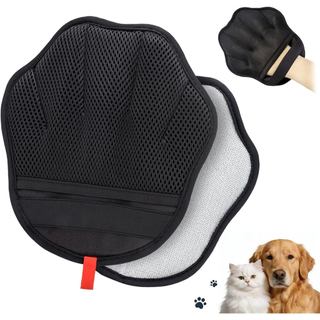 Luva Removedora de Pelos de Animais GoHere, Escova Mágica Eletrostática para Gatos e Cães, Luvas de Higiene Reutilizávei