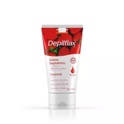Creme depilatório corporal Morango 100g Depilflax