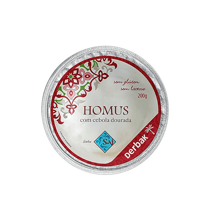 Saj Homus com cebola dourada 200g