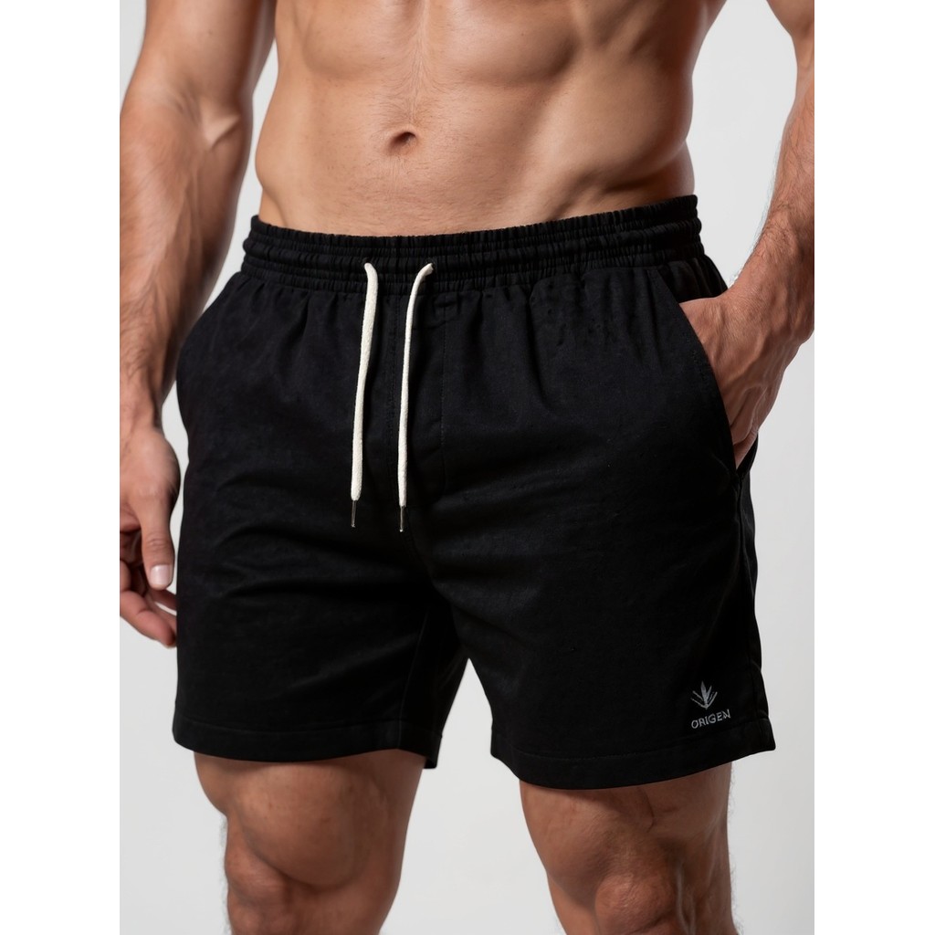 Kit 2 Bermudas Masculinas Linho Elastano Praiana Confortável Verão — Mundo elegante shopp