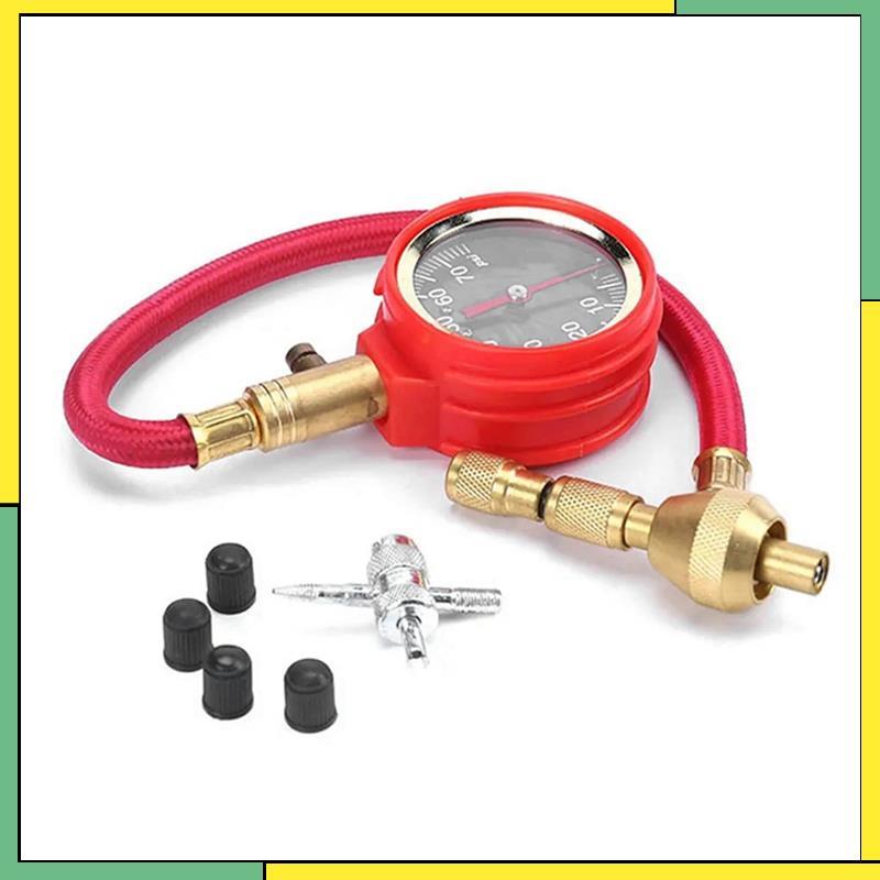 Ponteiro De Automóvel Medidor De Pressão Dos Pneus Para Grandes Offroad Motocicleta Automotiva OA