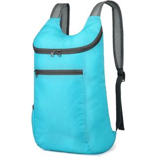 Mochila Leve e Impermeável para Viagens ao Ar Livre, Mochila Dobrável para Fitness e Esportes M8JI