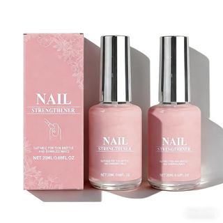 Fortalecedor e Promotor de Crescimento de Unhas - Esmalte Endurecedor Extra Forte para Unhas Danificadas, Fracas e Finas