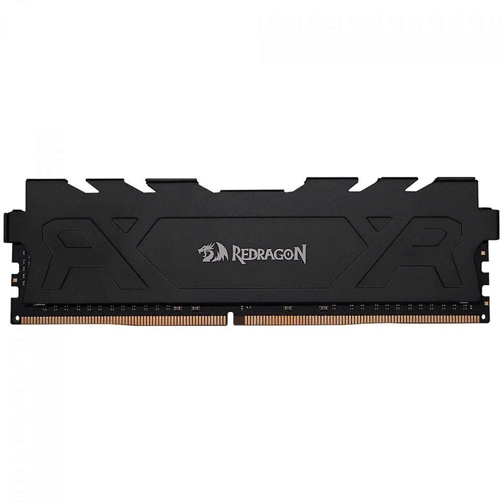Memória Redragon Rage DDR4 16GB, 3200MHz, Preto