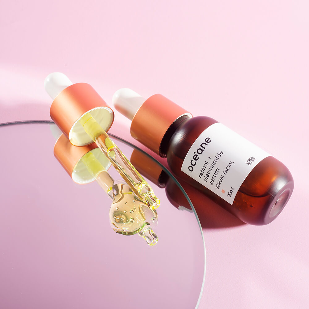 Kit Gel Hidratante Facial Creme para Área Dos Olhos Sérum de Retinol — imagem 2 de 2