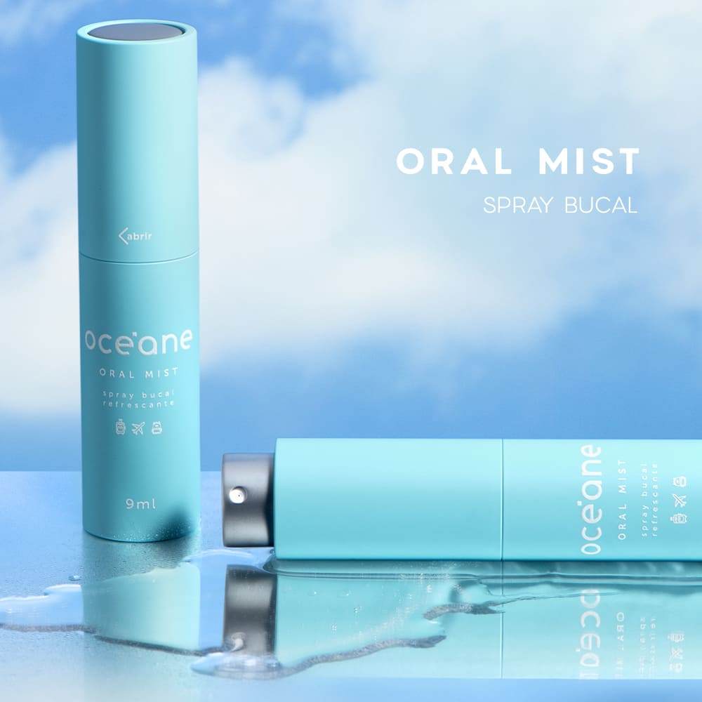 Kit Spray Bucal de Menta com Refil Travel (2 Produtos)