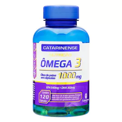 Ômega 3 1000mg Catarinense 120 Cápsulas