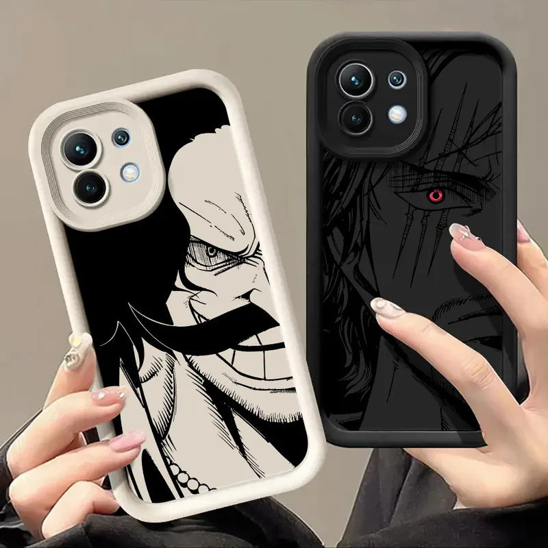 Capa de Silicone Anime One Pieces Boss para Xiaomi 15T 14T 13T Pro 15 Ultra 17Pr