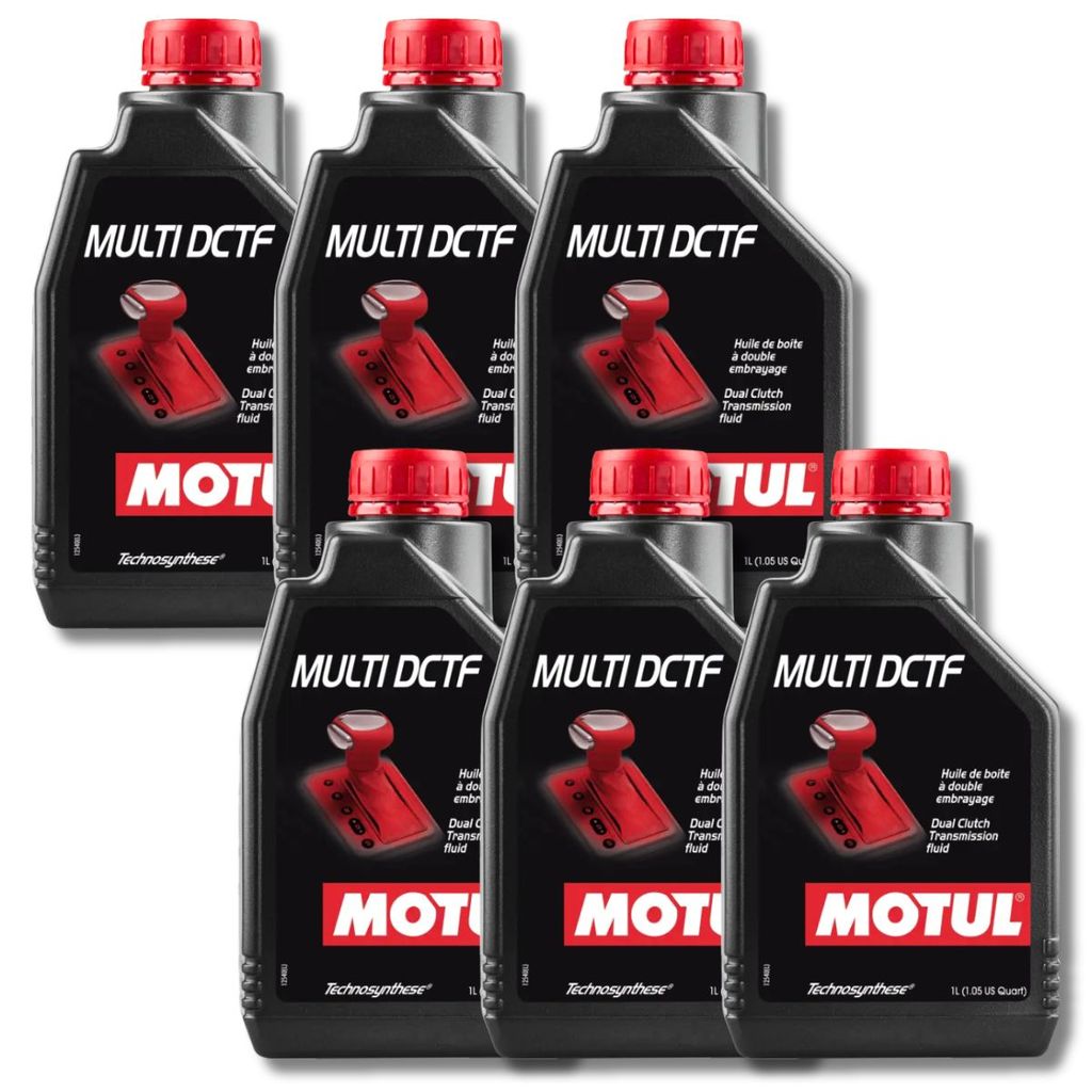 KIT 6L Óleo Câmbio Transmissão Automática Motul Multi Dctf S-tronic Tutela Powershift 6 Drivelogic 7 Powershift ATACADO