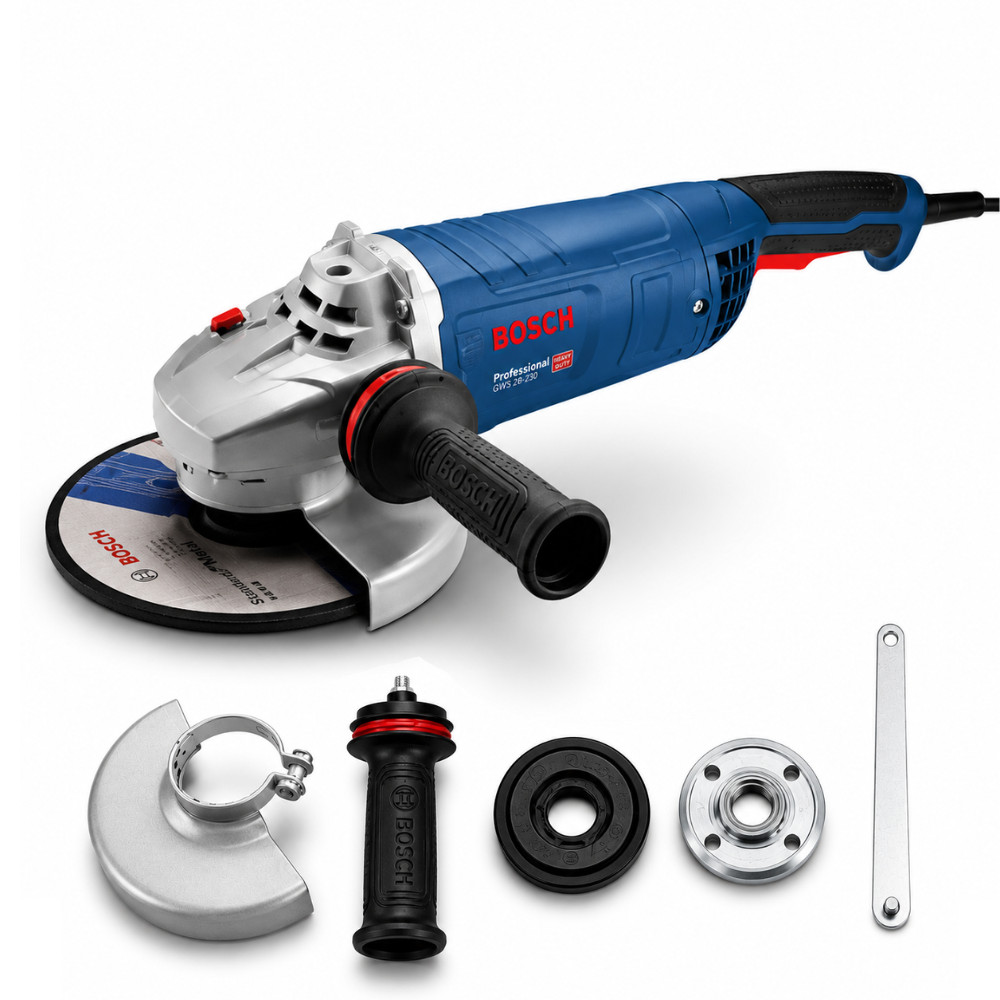Esmerilhadeira Angular GWS 28-230 Bosch 9" Vulcano 2800W de 220V