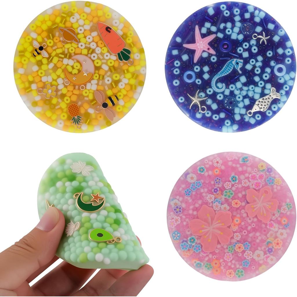 2 Peças de Brinquedos Anti-Estresse para Picotar a Pele, Picky Pad, Brinquedos Anti-Estresse para Alívio de Estresse e A