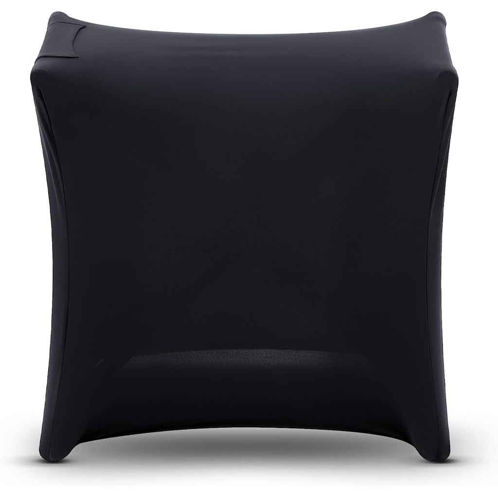 Capa de Tecido Universal Preta para DJ, 31" x 26" x 16", com Bolso para Suporte X, Teclado DJ, Bolsa de Transporte, Cobe