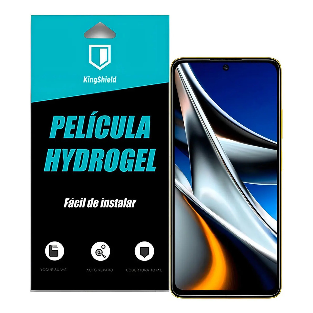 Película Protetora KingShield de Tela para Xiaomi Poco X4 Pro 5G Fosca