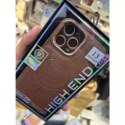 Capa Capinha Couro Croco Luxo Compatível com IPhone 11 12 13 14 15 16 17 pro max