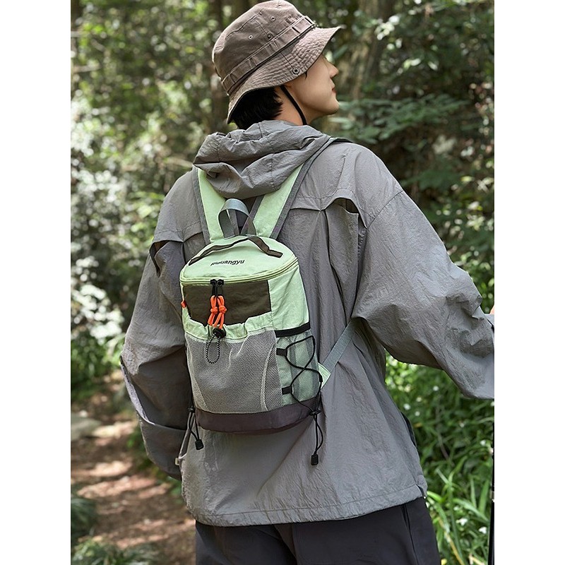 Ciclismo ao ar livre esportes saco de escalada grande capacidade lazer estudante saco escolar mochila leve viagem