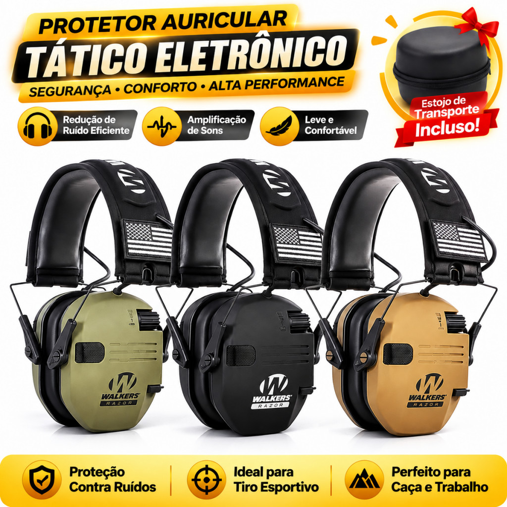 Fone De Ouvido De Tiro Eletrônico Versão Montada No Capacete De Caça E Redução De Ruído Proteção Tática Da Auditiva Do