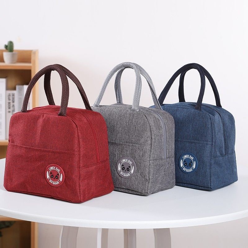 KIT Bolsa Térmica Feminina Masculina Porta Marmita Lanche Bebida — imagem 2 de 2