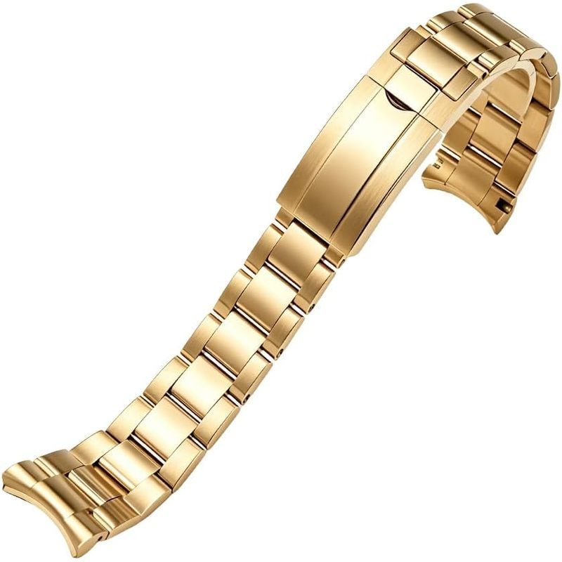 Pulseira De Relógio De Substituição Para Rolex GMT Datejust Submariner Masculino Antiferrugem Sólido Inoxidável Interfac