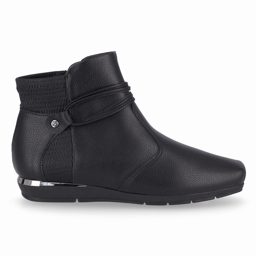 PICCADILLY MAXI - Bota Fernanda Anabela Baixo Preto
