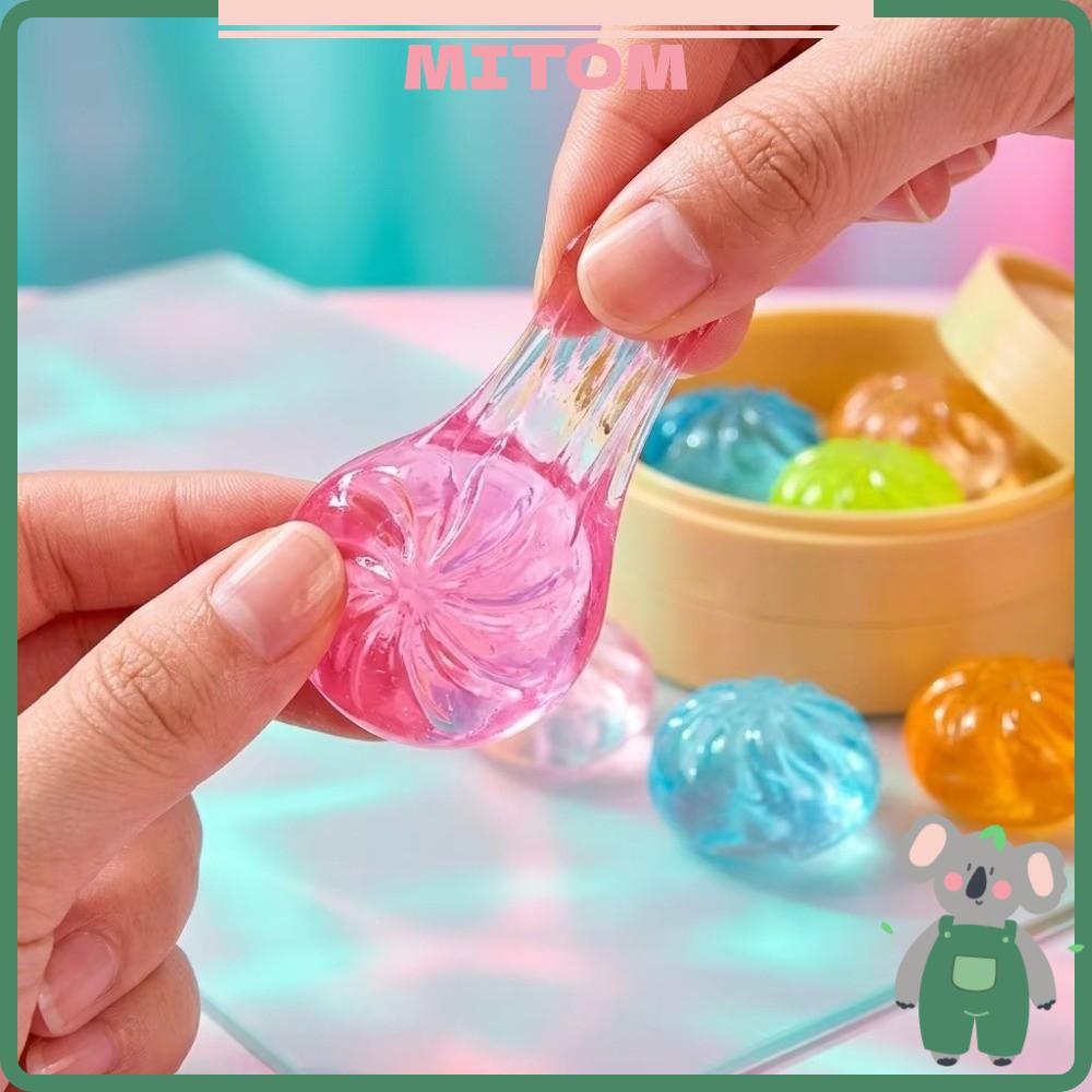 MITOM 1/5pcs Bolinhos De Brinquedo , Mini Sensorial Espremível , Com Conjunto De Brinquedos Espremíveis A Vapor