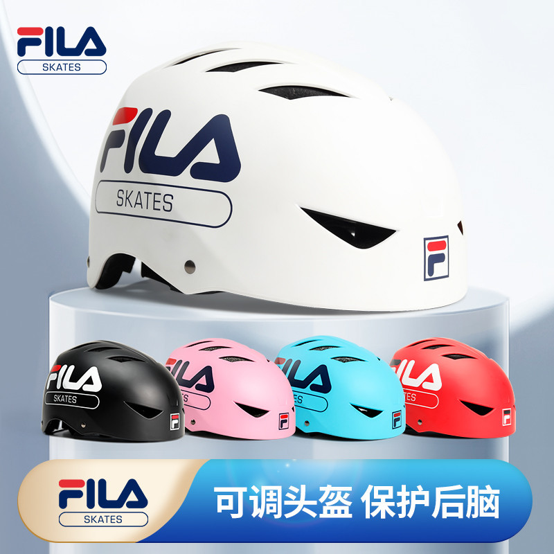 FILA FILA Capacete Equilíbrio Roda Patinação Crianças Bicicleta Scooter Capacete de Segurança para Bebês Equipamento de 