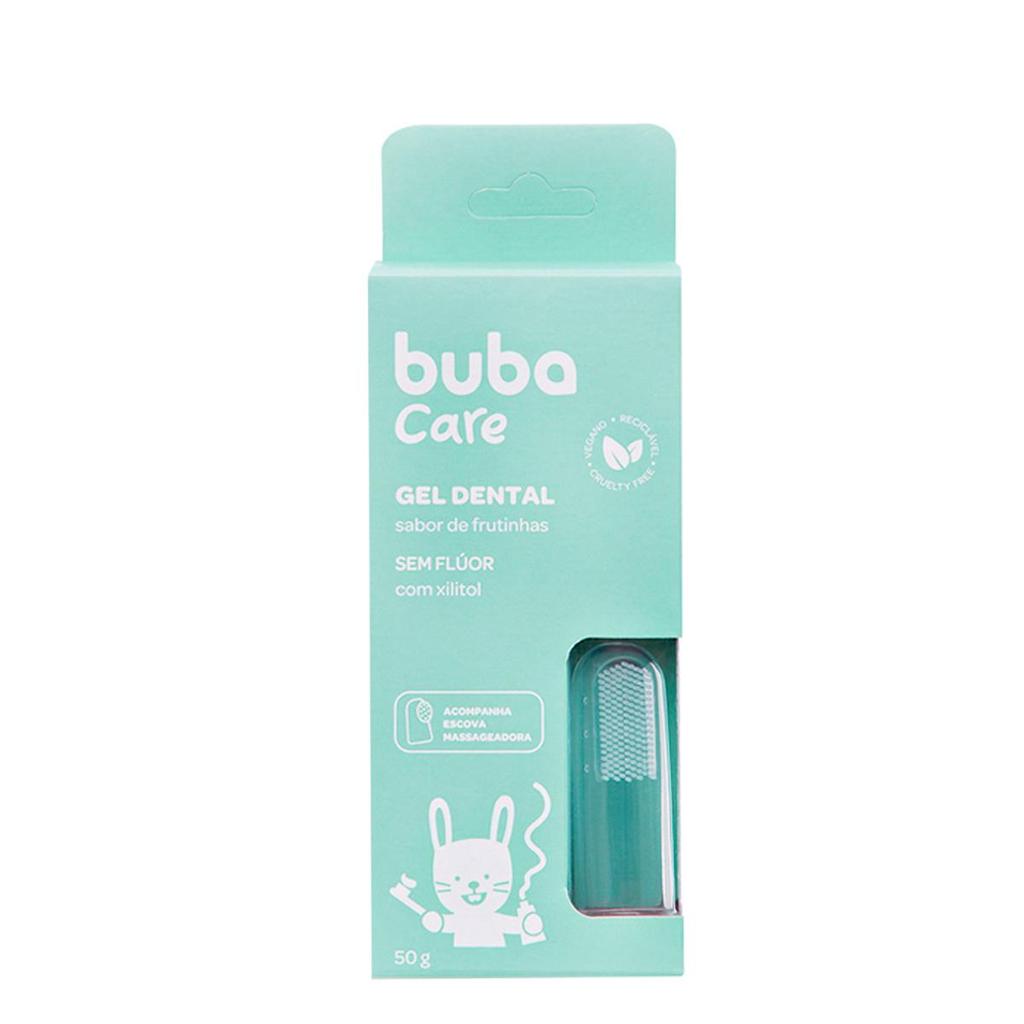 Kit Gel Dental Buba Care 50g e Escova Massageadora para Bebês 3 Meses+ · foto 2