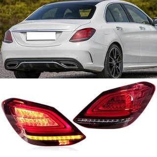 2059067103 Para Mercedes Benz C-Class W205 C180 C200 C260 2019-2020 LED Luz Traseira Lâmpada De Freio De Sinal De Volta 