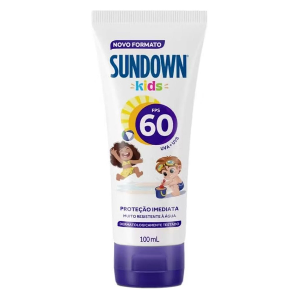 Protetor Solar Sundown Kids FPS60 UVA + UVB 100ml