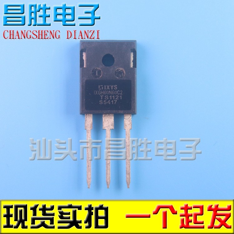 Desmontagem importada IXGH60N60C2 Tubo IGBT de alta potência TO-247 600V 75A