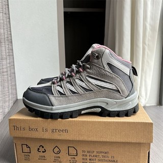 Super econômico masculino feminino casal estilo couro genuíno respirável antiderrapante sapatos de caminhada casuais de 