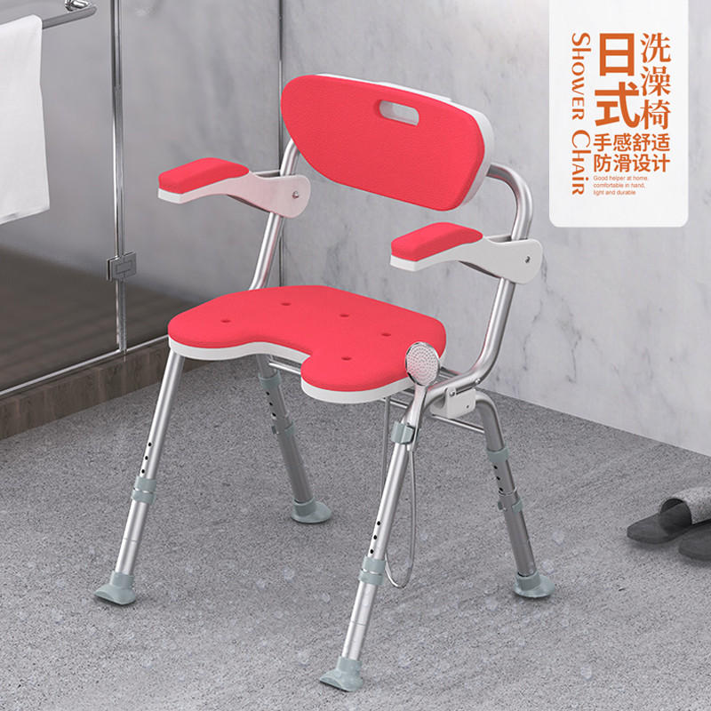 Cadeira de banho dedicada para idosos, cadeira de banho japonesa para banheiro, assento de chuveiro para idosos, banco d