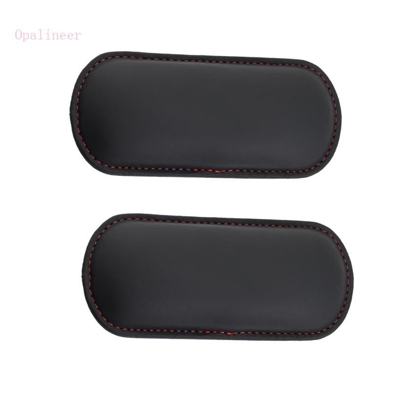 Opalineer Conjunto Almofadas Apoio Braço Interior Do Carro Suporte Macias Para Console
