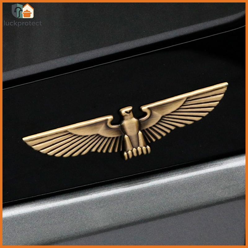 LPHG Universal 3D Adesivos De Carro Metal Eagle Badge Decoração Carros Marca Lateral Do Corpo .
