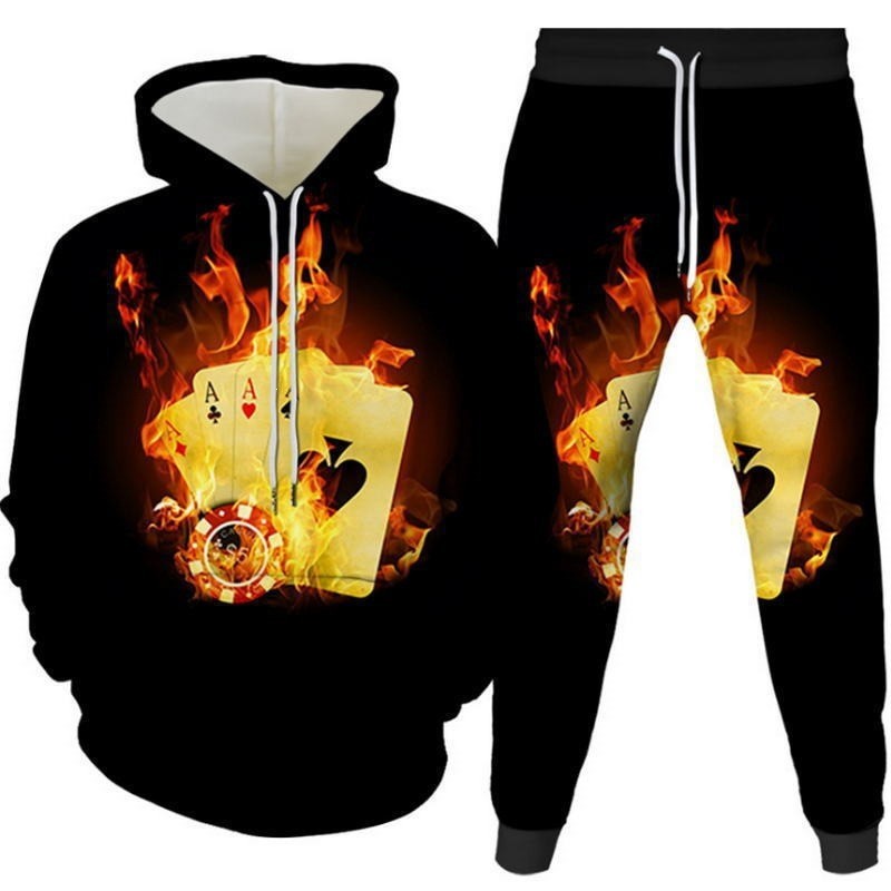 Fabricante de fonte 3D impresso lazer ao ar livre esportes moletom com capuz terno Street Wear moletom com capuz masculi